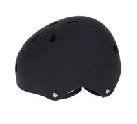 Nero Casco ABS di Sicurezza Regolabile per Adulti e Ragazzo Ragazza | Guscio Rigido ad Alta Resistenza, Protezione Aggiunta, per Balance Bike e Pattinaggio, Circonferenza Adattabile