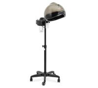 Nero Casco vaporizzatore per capelli con stativo - 750 W - Timer - 0,75 l | physa