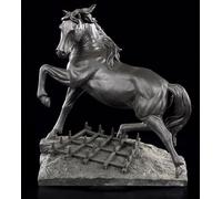 Nero Cavalli Figura - Cheval a la Herse Di Pierre Louis Rouillard