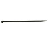 Nero Cavo Cravatta 100mm x 2.5mm - Confezione 100 - Connect 30310 Nuovo