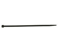 Nero Cavo Cravatta 300mm x 4.8mm - Confezione 100 X 5 - Connect 30316 Nuovo