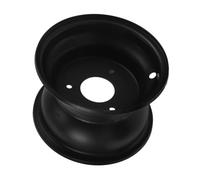 Nero Cerchio Ruota Atv 16x8-7 a Tre Fori in Ferro | Atv e Moto da Spiaggia 50-125cc, Montaggio Semplice, Stabilità Affidabile, Stile Moderno
