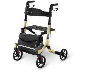 Nero, Champagne Deambulatore rollator harmony - champagne - 136 kg | Uniprodo