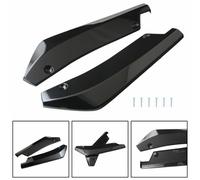 Nero Chiaro Auto Profilo Spoiler Angel Splitter Crash Protezione Paraurti Y0