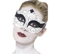 Nero Cigno Maschera Gotico Halloween Maschera Donna Costume