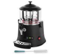 Nero Cioccolatiera professionale - 5 litri - 440 W - Controllo digitale - Touchpad - Display LED - 30-90 °C - Policarbonato - BPA Free | Royal Catering