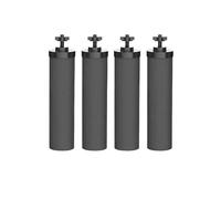 Nero, Compatibile Con Berkey, Filtro For Acqua A Gravità, Filtri A Carbone Di Ricambio BB9-2, Confezione Da 2(2set BB9-2)