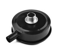Nero Compressore Maschile Filettato 32mm Presa D'Aria Silenziatore Filtro