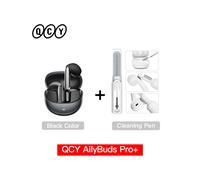 (Nero con ClearPen) QCY HT10 AilyBuds Pro+ ANC Cuffie wireless audio ad alta risoluzione LDAC Bluetooth