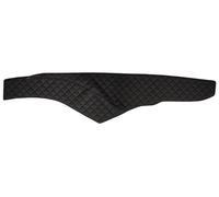 Nero con cuciture rosse copri tappetini cruscotto per Mercedes Actros MP4