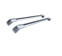 Nero Con Serratura 2 Pezzi Barra Trasversale Regolabile Per Chevy Per Tahoe 2021-2024 Tetto Ferroviario Cargo Bar Rack Barre tetto universali(All silver)