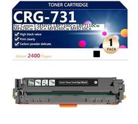 Nero CRG-731 Cartuccia Toner Sostitutiva con Chip per Canon I-SENSYS LBP7100Cn LBP7110Cw MF628Cw 623Cn MF8280Cw MF8230Cn Stampanti, Stampa ad alto Volume,Black-1 pack