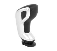 Nero + Cromo Automatico Plastica + Pelle Pomello Cambio per Peugeot 508 Citroen