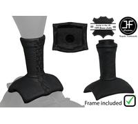 NERO CROSS CUCIRE PELLE SELETTORE INGRANAGGI PLASTICA TRIM FOR SMART FORTWO 451