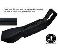 Nero Cuciture Consolle Centrale Pelle Cover Per Renault Alpine Gta V6