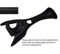Nero Cuciture Consolle Centrale Pelle Cover Per Tvr Chimera Custom Nuovo