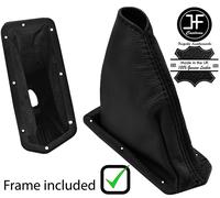 NERO CUCITURE PELLE CUFFIA FRENO A MANO+PLASTICA PER FORD CORTINA MK5 79-82