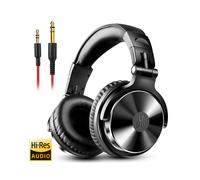 (Nero) Cuffie Oneodio Over Ear, Hi-Fi, Studio DJ, Cuffie cablate, Display, Musica, Gaming