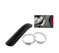 Nero Curva dello scudo termico Marmitta di scarico Copertina Heel Guard Moto ATV