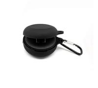 (Nero) Custodia antigraffio per cuffie in silicone per LG Tone Free Fn7/fn6/fn5