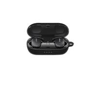 (Nero) Custodia di ricambio per auricolari wireless compatibili con i denti per Bose Sport Earbuds (silicone)