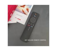 (NERO) Custodia in silicone alla moda per telecomando Xiaomi Mi Box S/4x, morbida e antiurto, per TV.