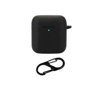 (Nero) Custodia per cuffie Marshall Minor IV, custodia protettiva in silicone con fibbia, portatile