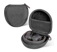 (nero)Custodia protettiva in EVA per cuffie MARSHALL Major series I-V, Happy H