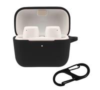 (Nero) Custodia protettiva per cuffie Sennheiser-CX True Wireless, impermeabile, lavabile