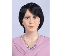 Nero D5 Donna NUOVO Extension Parrucca Wig Femminile Per Manichino