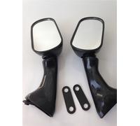Nero da Corsa Specchietti Per 1991-1998 Honda CBR 600 F2 F3/1993-1997 CBR900RR