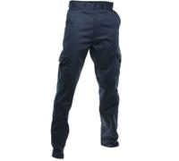 Nero da Uomo Pantaloni Stile Militare Cargo Lavoro Casual Abbigliamento 6 Tasche