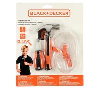 Nero + Decker Bambini 3 Pezzi Strumento Set - Cacciavite,Hammer & Occhiali Finto