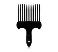 Nero Denti Larghi Spazzola Pick Pettine Forchetta Spazzola Capelli Styling Strumenti Per Afro Treccia Pick Parrucchiere Treccia Strumento Styling Dei Capelli