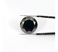 Nero Diamante Solitario Loose 4-5 KT Carbonado Terra Estratto AAA Certificato