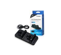 (Nero) Dock di ricarica USB doppio per controller PS4 Dock di ricarica per giochi per Sony PlayStation