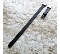 Nero Doppio Involucro Pelle Fascia Cinturino per Garmin Fenix 8 43mm 7S 6S Pro