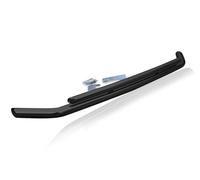 Nero Doppio Spoiler Barra Per fiat fullback 2016-2019 Verniciato a Polvere Inox