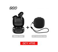 (Nero e Case01) Cuffie wireless ANC HT05 con cancellazione del rumore da 40 dB, Bluetooth 5.2, 6