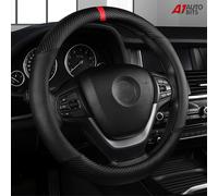 Nero Ecopelle 15'' Coprivolante Auto Traspirante Antiscivolo Auto Protezione