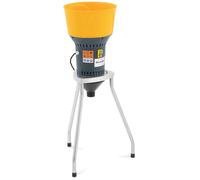 Nero Elettromulino per cereali - 400 kg/h - 1300 W - Con supporto | Wiesenfield