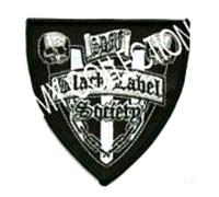 Nero Etichetta Society Ricamato Protezione Toppa Zakk Wylde