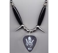 Nero Etichetta Society Zakk Wylde Signature Chitarra Pick Collana - 2005 Mafia