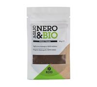 NERO FERMENTO NB Polvere di Aglio Nero prodotto con Aglio Nero Biologico, 30 gr, Made in Italy, Senza Conservanti, Antiossidante, Aromatizzatore Alimentare per tutti i piatti, dolci, cocktail