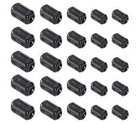 Nero Ferrite Anello Nucleo, 20 pezzi Filtro di Ferrite Antidisturbo Nucleo RFI EMI Rumore Soppressore Cavo Clip, Anti-Interferenza Alta Frequenza Filtro per Cavi 3,5 mm 5 mm 7 mm 9 mm 13mm