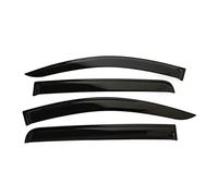 Nero Finestra Laterale Deflettore Per Mitsubishi Per Triton L200 2016 2017 2018 2019 2020 2021 Sole Pioggia Guard Visiera Esterna Vent Ombra Deflettori D'aria Antiturbo Auto