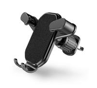 (Nero freddo) Supporto per telefono cellulare per ventilazione auto, gancio girevole a 360, supporto