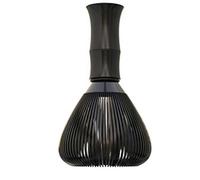 (Nero) Frusta riutilizzabile per matcha realizzata in resina PP, lavabile in lavastoviglie, compatib