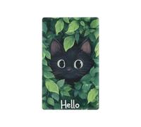 Nero Gatto Verde Decorativo Singolo Interruttore Piastra Unico Interruttore Della Luce Della Parete Piastra Copertura tapa para interruptor de luz Copertura Presa Inutilizzata