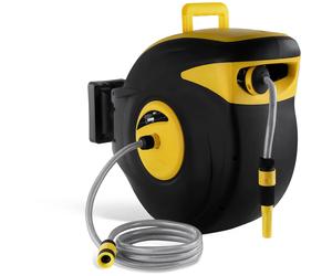 Nero, Giallo Avvolgitubo acqua automatico - 30 m | MSW